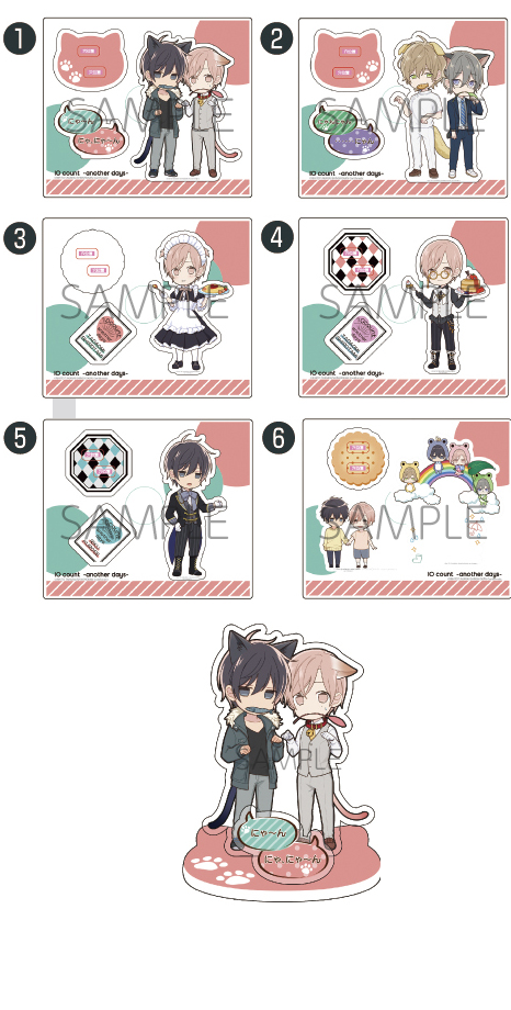 テンカウントanotherdays アクリルフィギュアコレクション 全6種